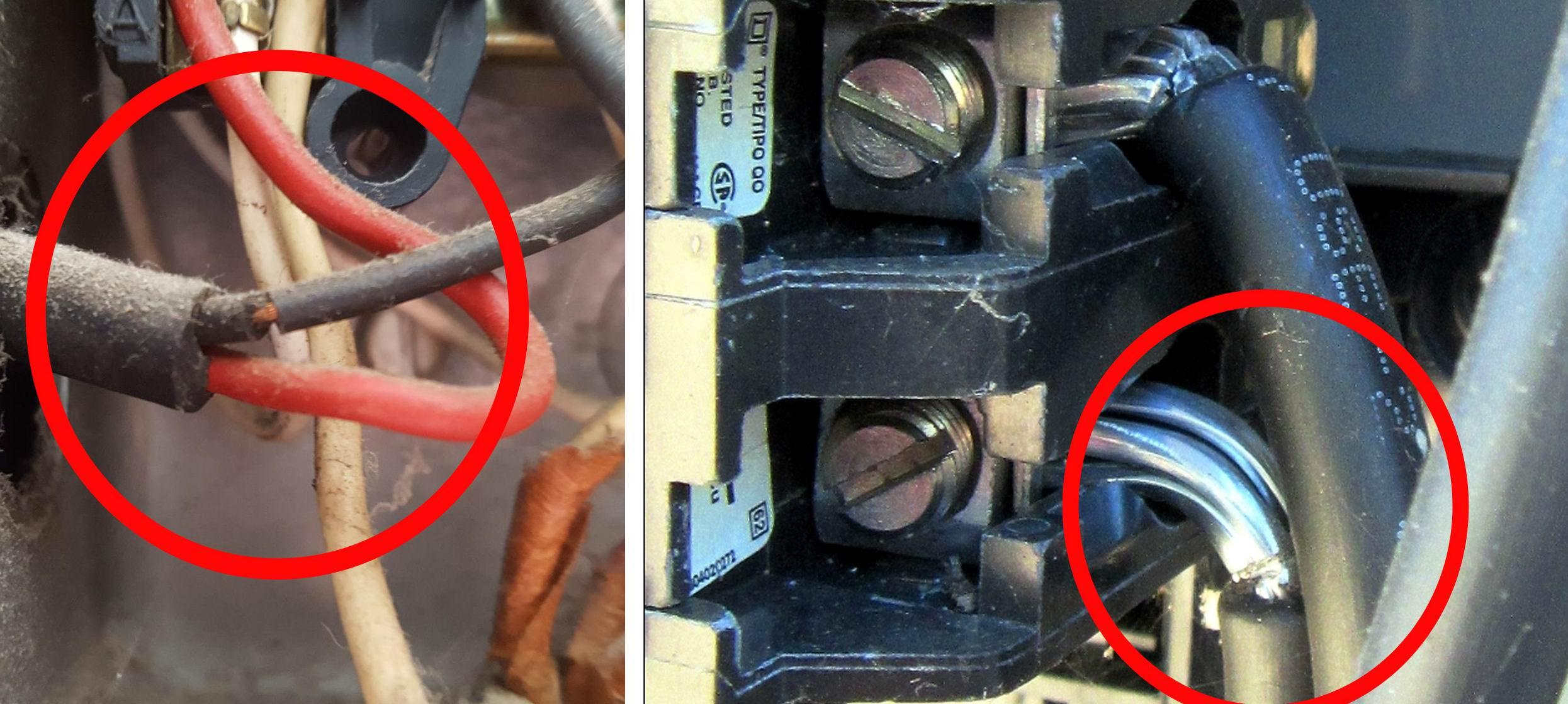 Неправильно зачищенный провод с поврежденным проводником может стать причиной пожара, поломки оборудования или поражения током